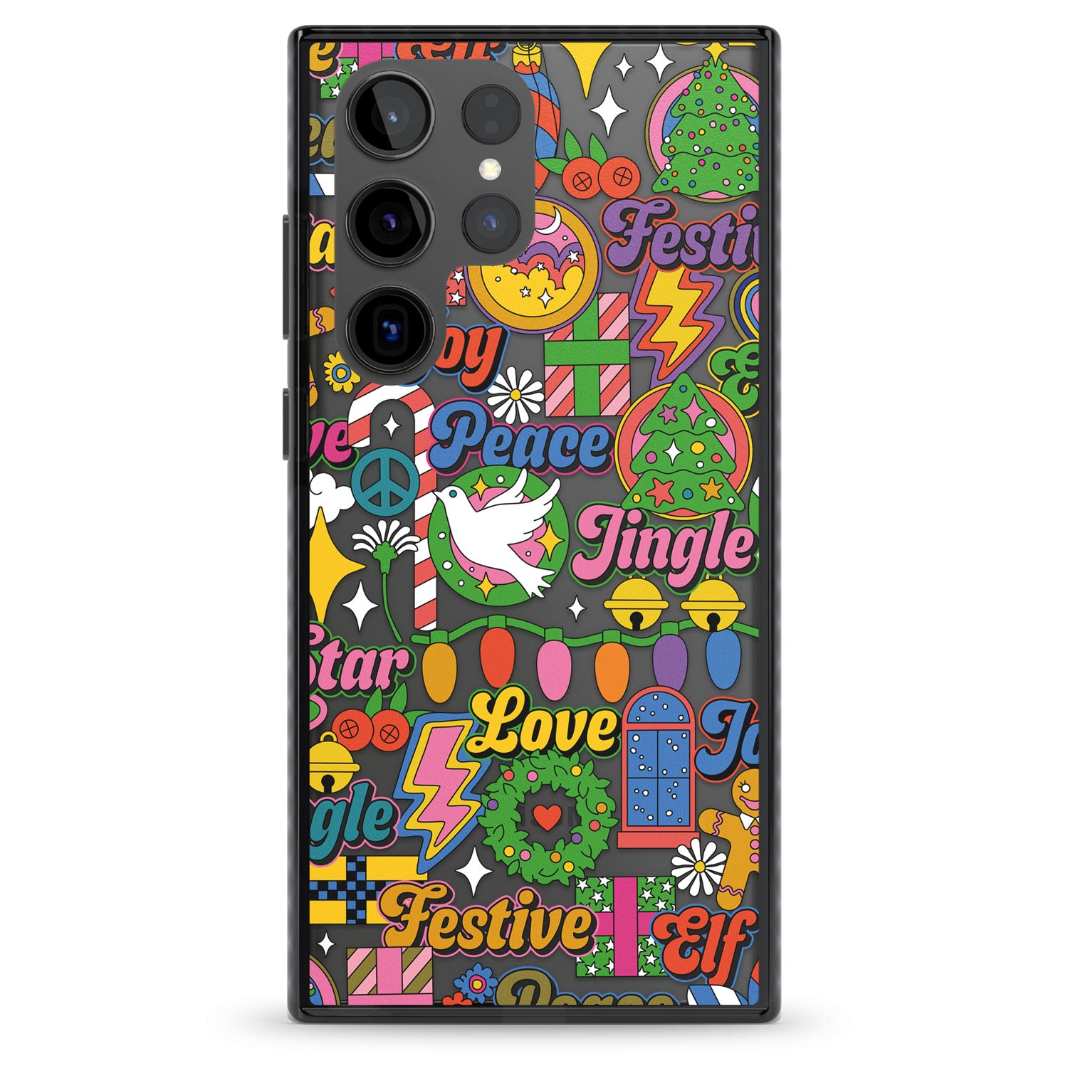Peace & Festivities Impact Phone Case for Samsung Galaxy S24 Ultra , Samsung Galaxy S23 Ultra, Samsung Galaxy S22 Ultra