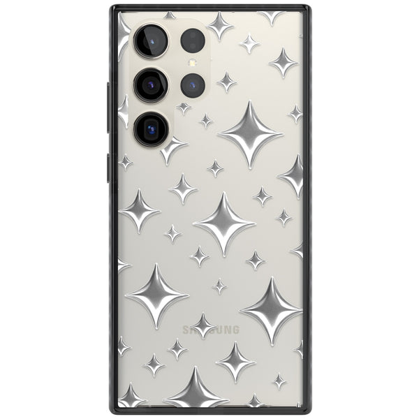 Chrome Puff Sparkle Pattern