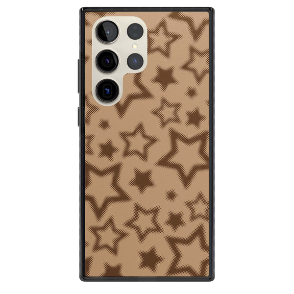 Latte Halftone Stars