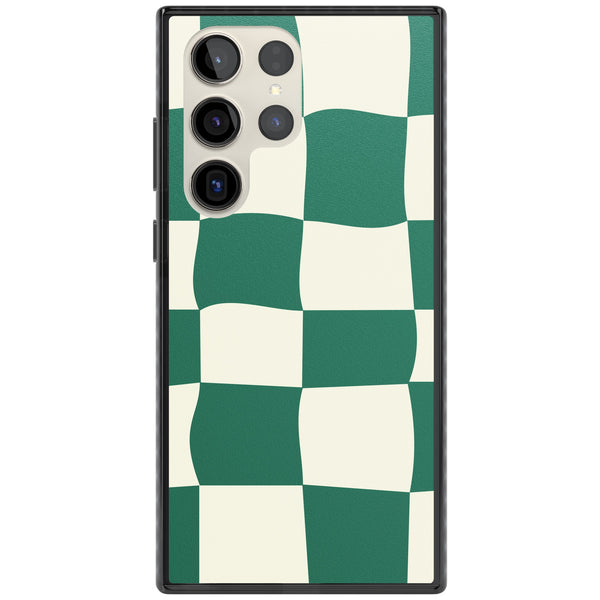 Matcha Wavy Check