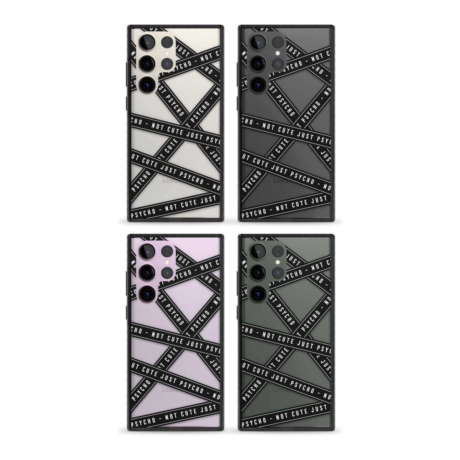 Caution Tape (Clear) Not Cute Just Psycho Phone Case iPhone 15 Pro Max / Black Impact Case,iPhone 15 Plus / Black Impact Case,iPhone 15 Pro / Black Impact Case,iPhone 15 / Black Impact Case,iPhone 15 Pro Max / Impact Case,iPhone 15 Plus / Impact Case,iPhone 15 Pro / Impact Case,iPhone 15 / Impact Case,iPhone 15 Pro Max / Magsafe Black Impact Case,iPhone 15 Plus / Magsafe Black Impact Case,iPhone 15 Pro / Magsafe Black Impact Case,iPhone 15 / Magsafe Black Impact Case,iPhone 14 Pro Max / Black Impact Case,iP