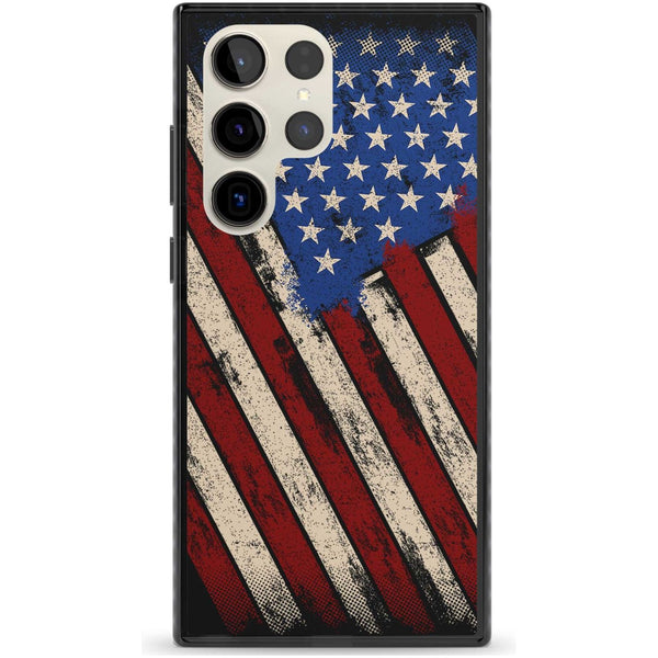 Distressed Us Flag
