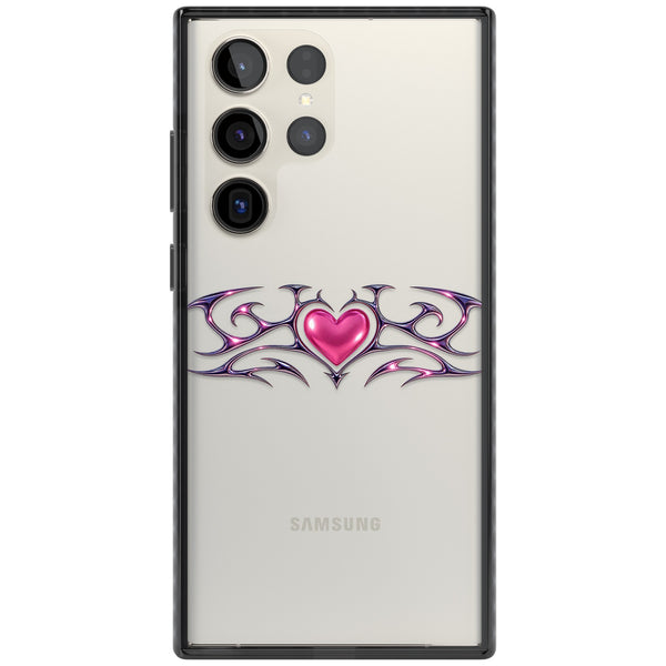 Pink Chrome Heart