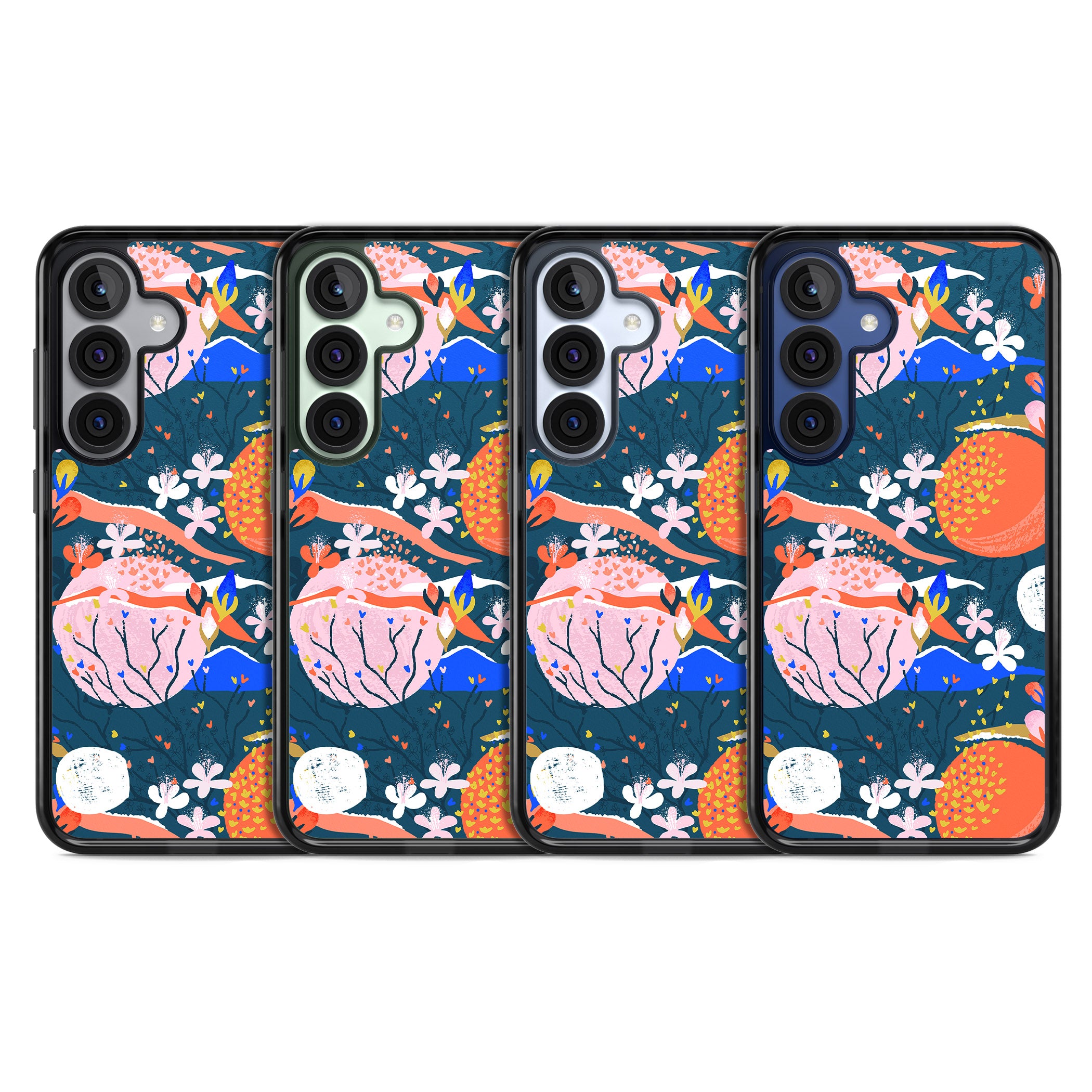 Vibrant Coral Pattern