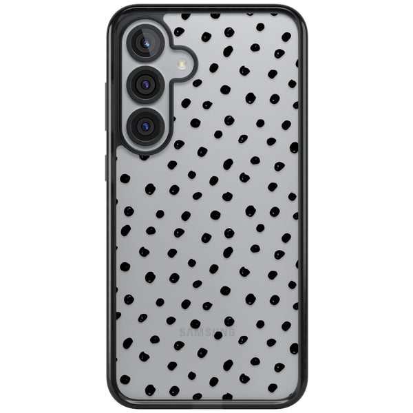 Messy Black Dot Pattern
