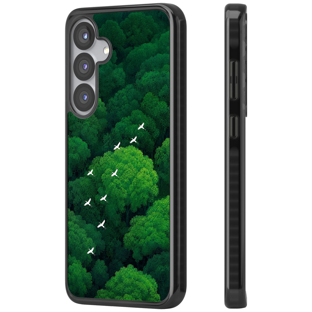 Grove Migration Samsung S25 / Samsung S25 Plus / Samsung S26 / Samsung S26 Plus Impact Black Phone Case side