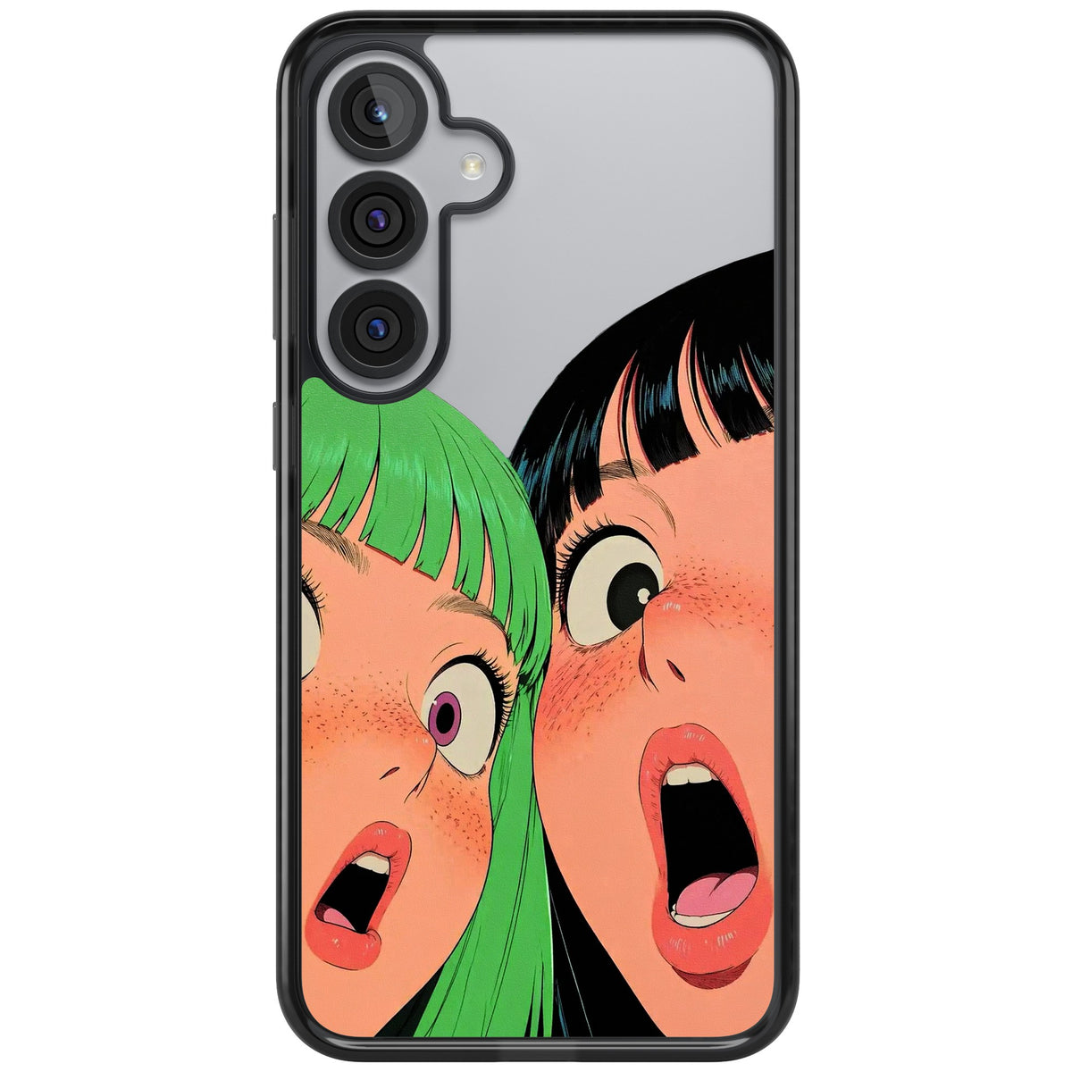Gasp Samsung S25 Plus / Samsung S26 / Samsung S26 Plus Impact Black Phone Case front