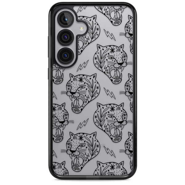 Black Tiger Roar Pattern