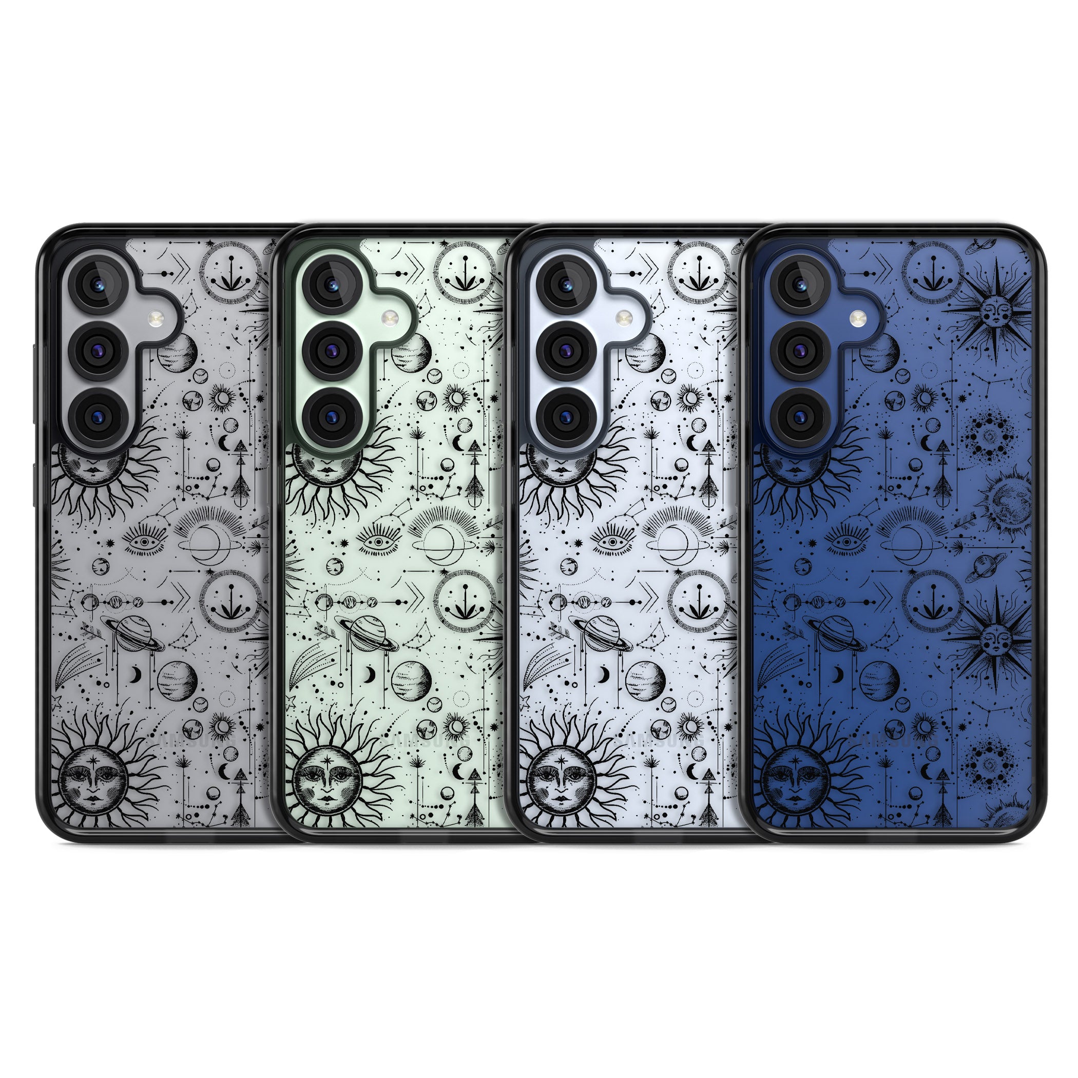 Cosmic Sun & Planets Zodiac