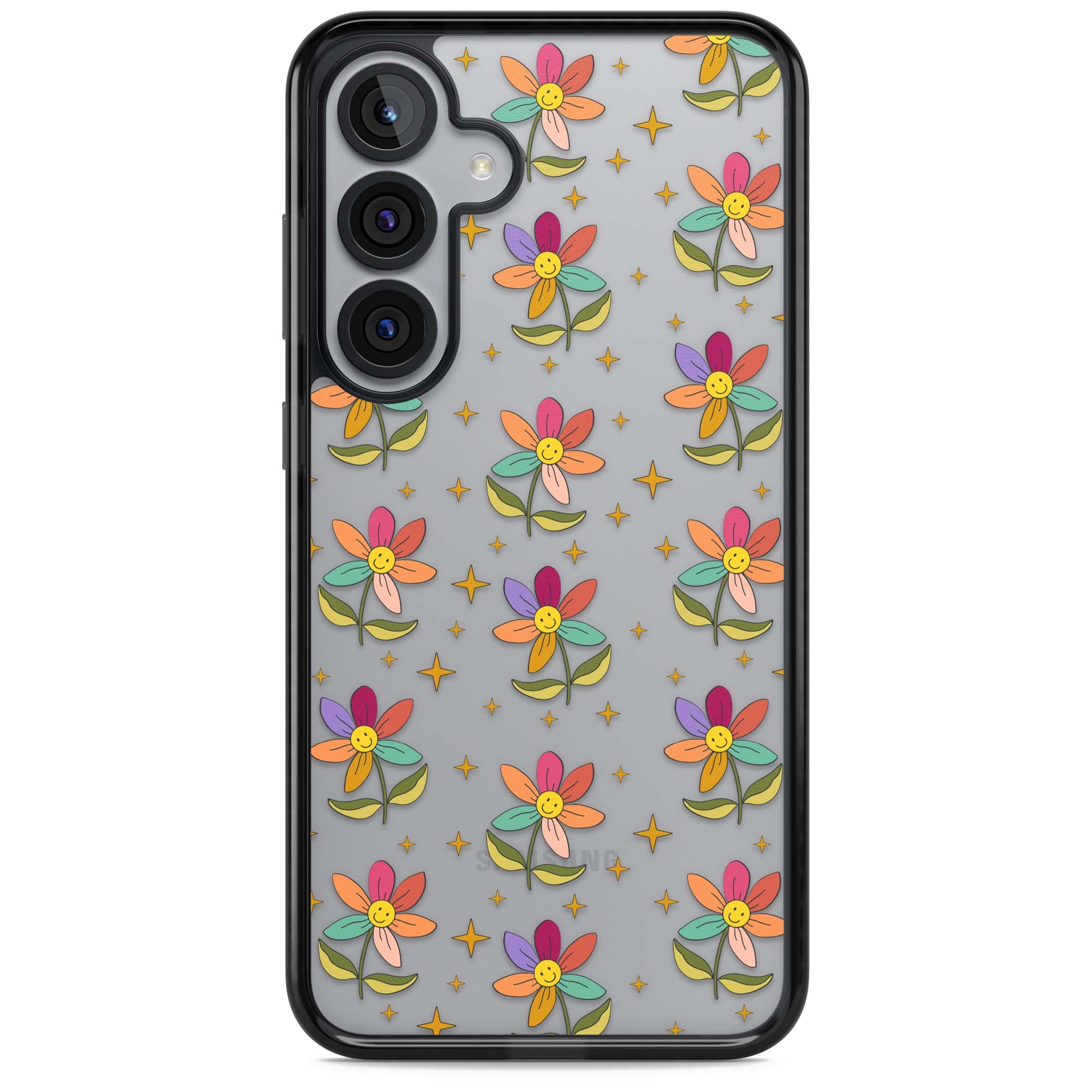 Boho Celestial Happy Flower