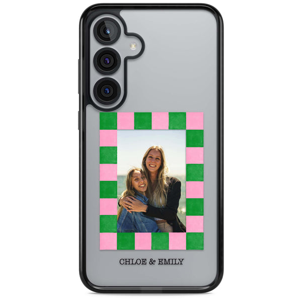 Personalised Riviera Check Photo