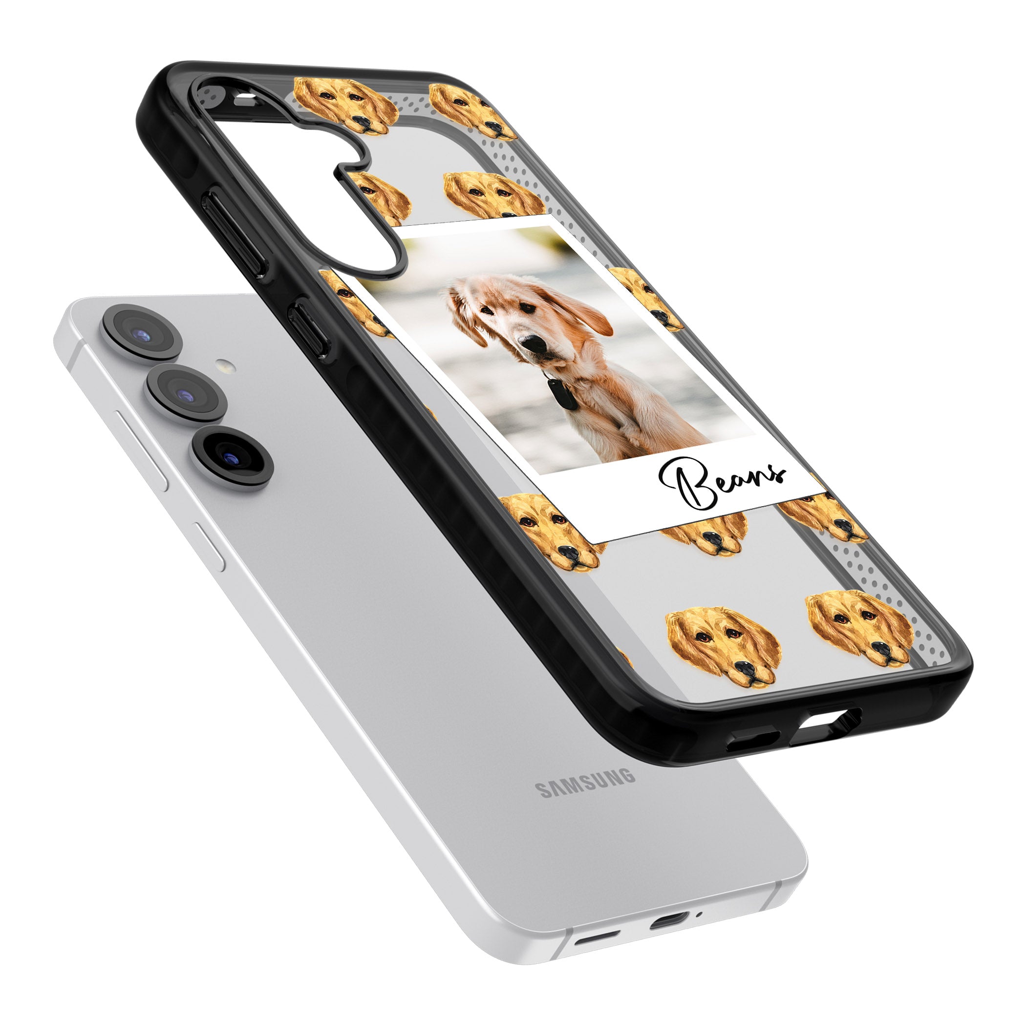 Personalised Labrador Instant Camera Photo