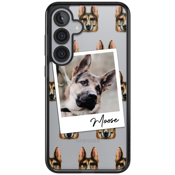 Personalised German Shepherd Instant Camera Photo