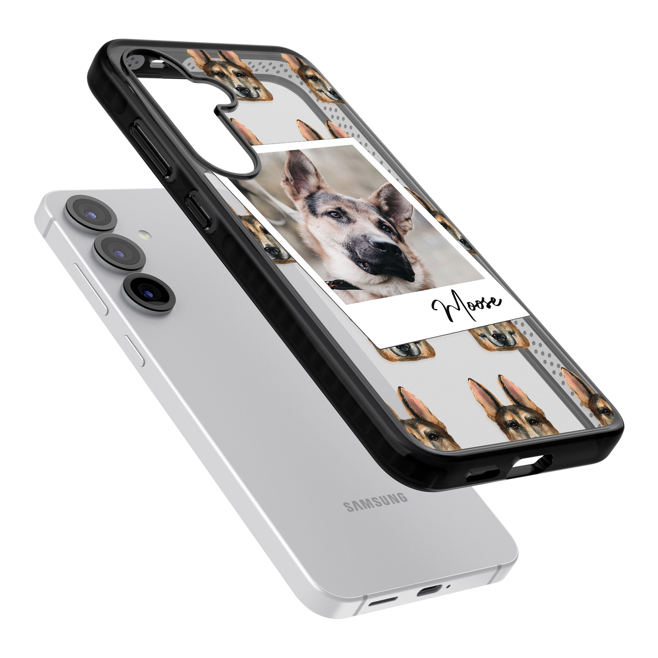 Personalised German Shepherd Instant Camera Photo