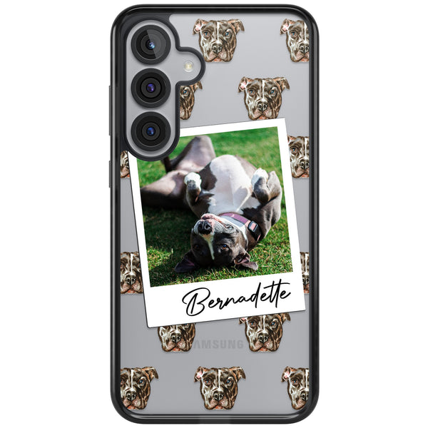 Personalised Staffordshire Bull Terrier Instant Camera Photo