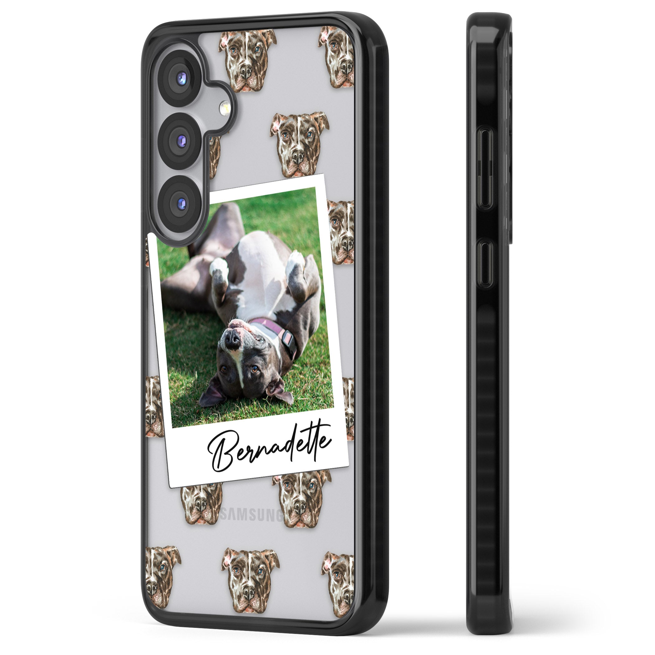 Personalised Staffordshire Bull Terrier Instant Camera Photo