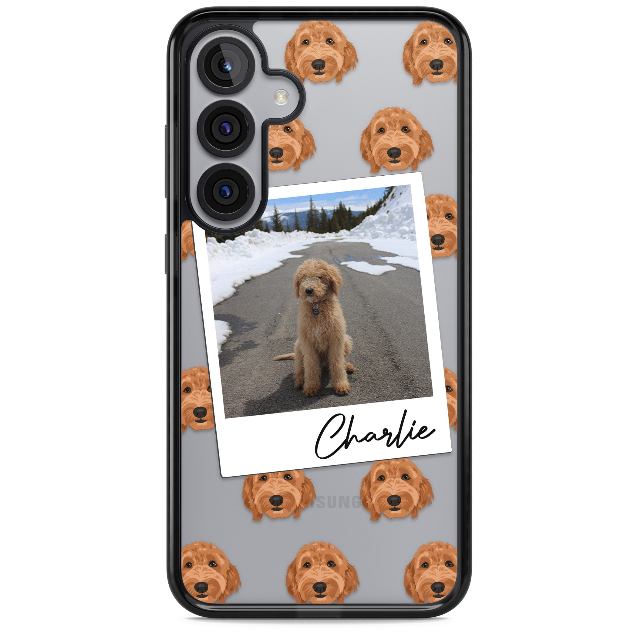 Personalised Golden Doodle Dog Photo