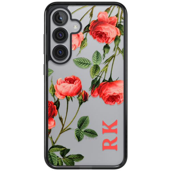 Personalised Vintage Floral Rose