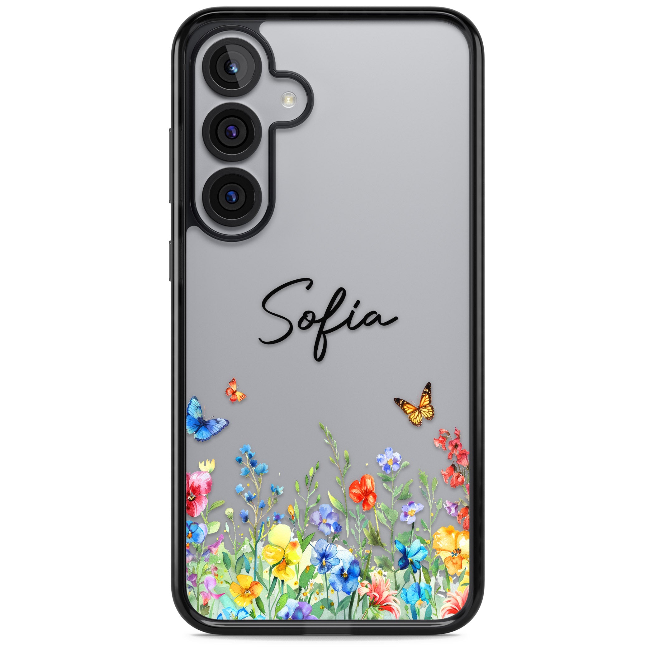 Personalised Buterflies Wildflowers