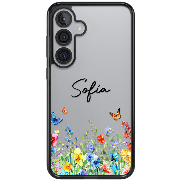 Personalised Buterflies Wildflowers