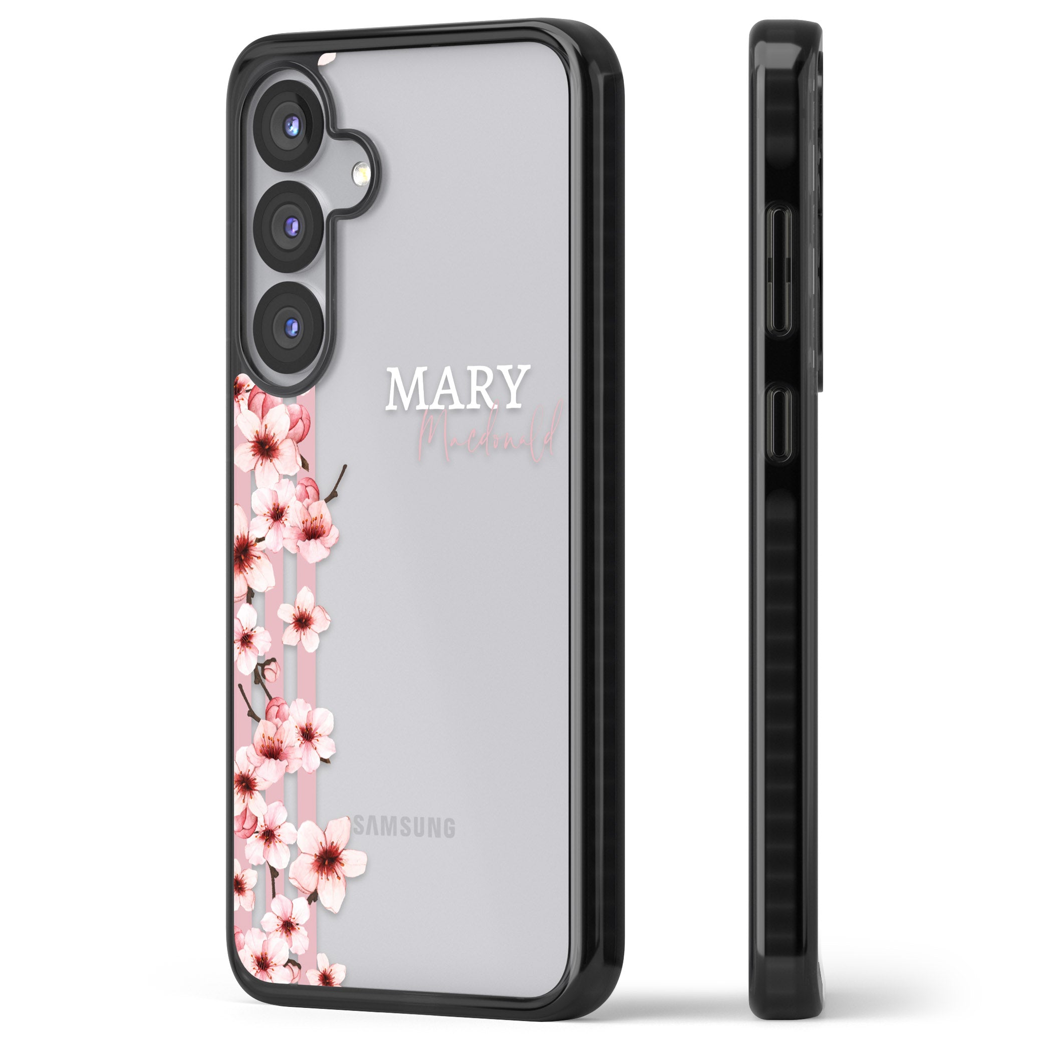 Personalised Cherry Blossom Stripes