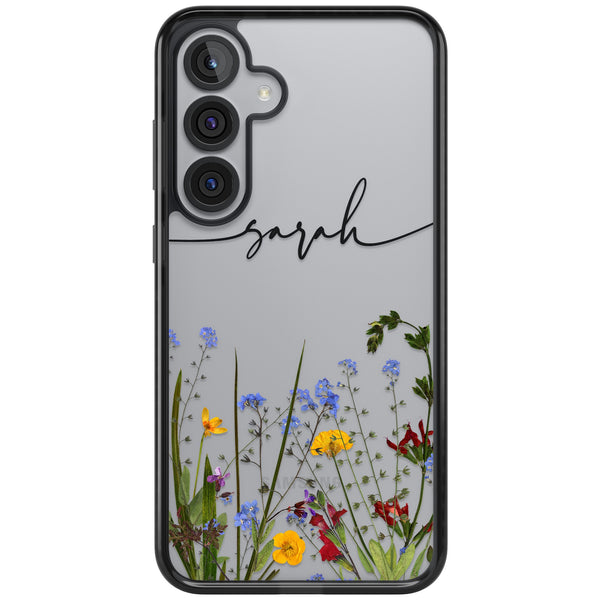 Personalised Wildflower Script