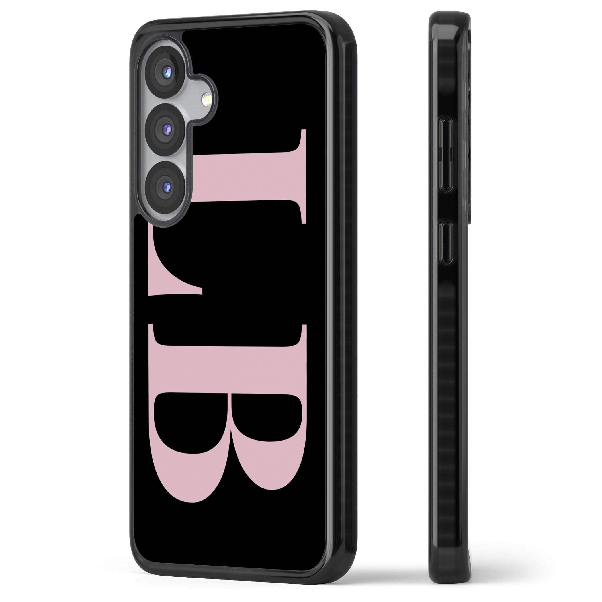 Personalised Pink & Black Green Letters