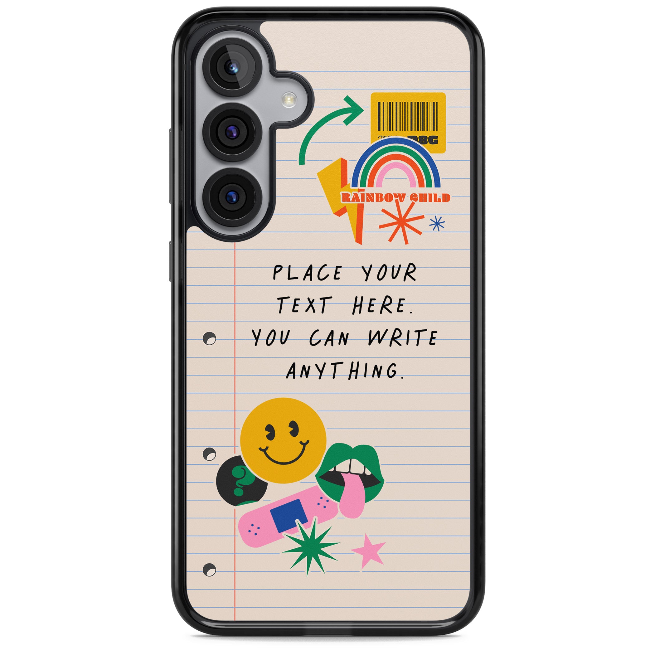 Personalised Retro Rainbow Fun