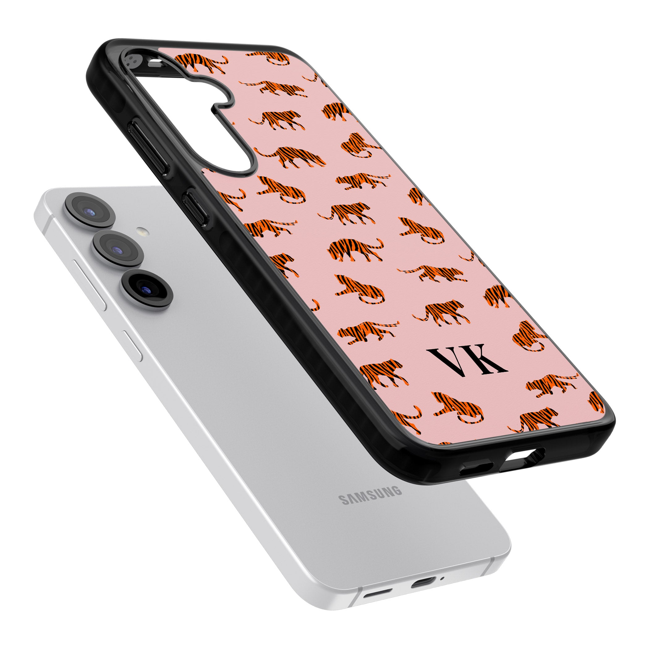 Personalised Pink Safari Tiger Pattern