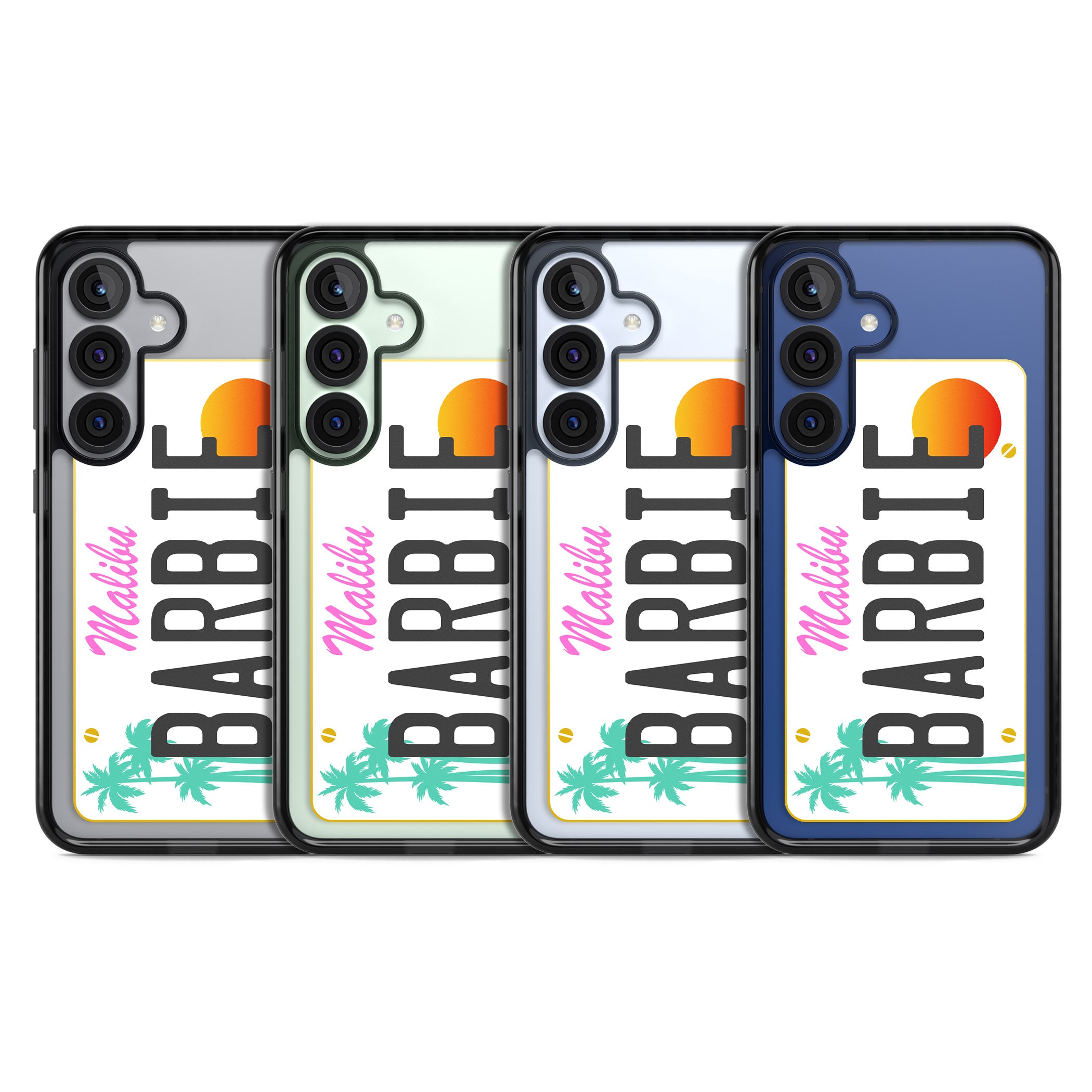 Personalised Malibu License Plate