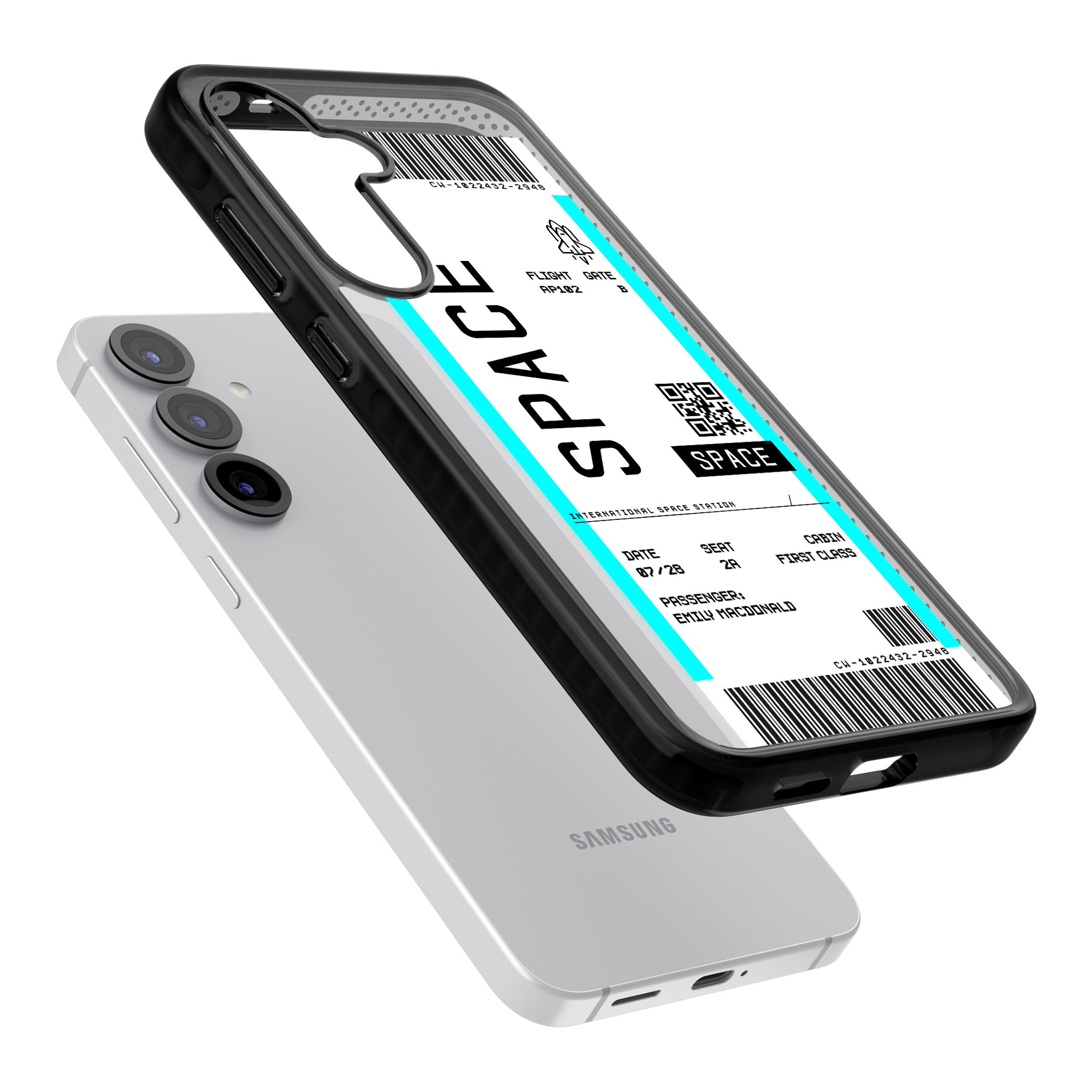 Personalised Space Travel Ticket