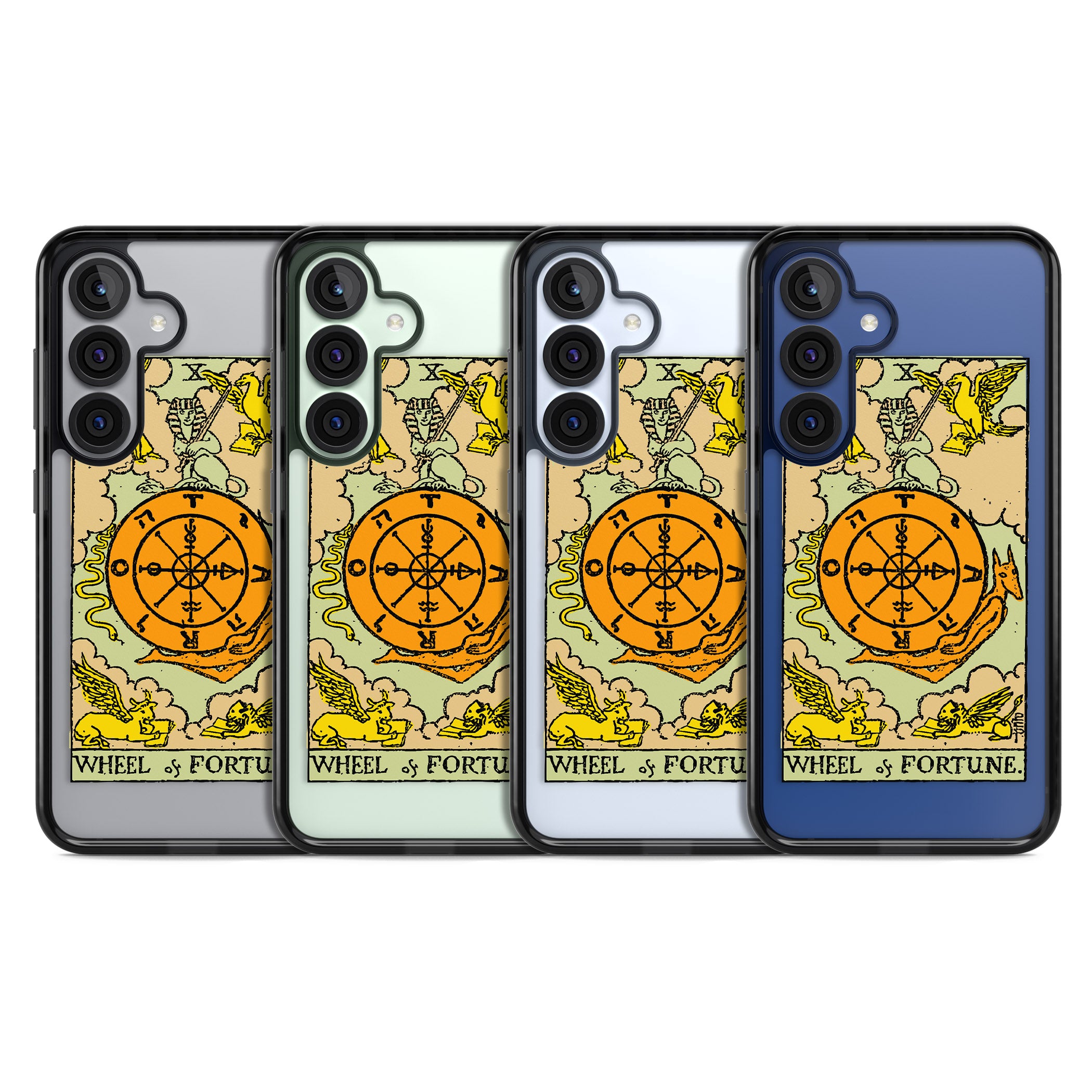 Personalised Wheel Of Fortune Tarot Card (Color)