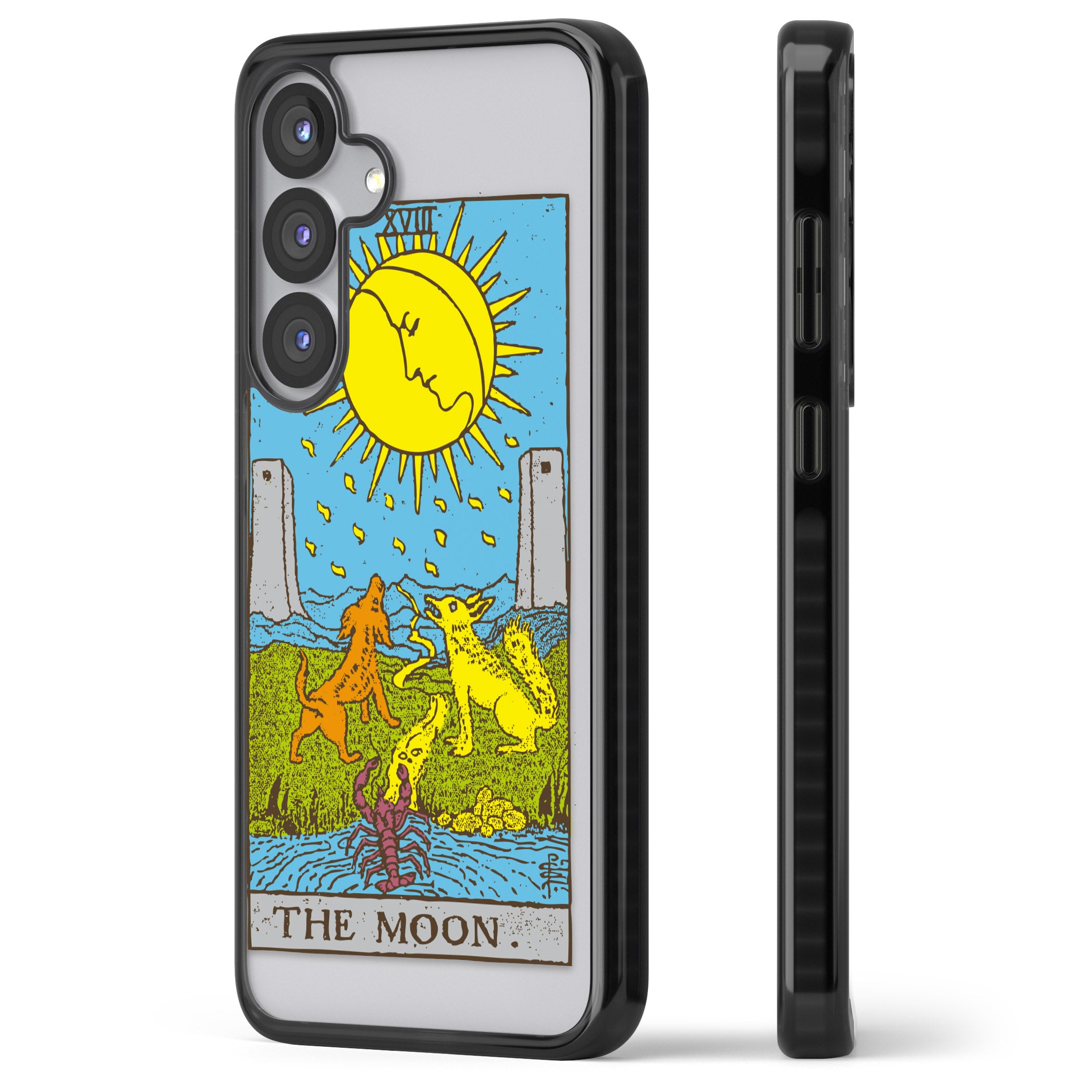 Personalised The Moon Tarot Card (Color)