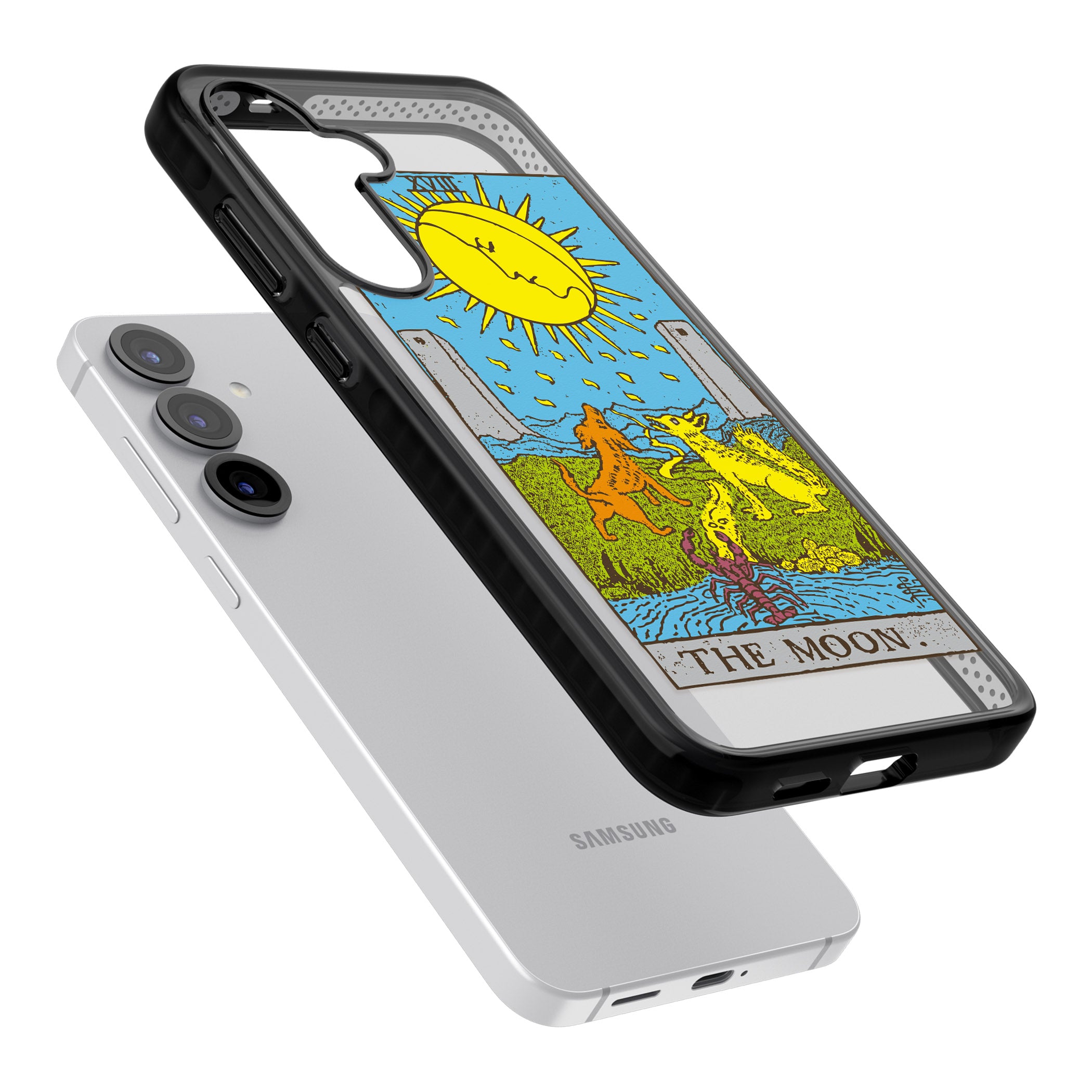 Personalised The Moon Tarot Card (Color)