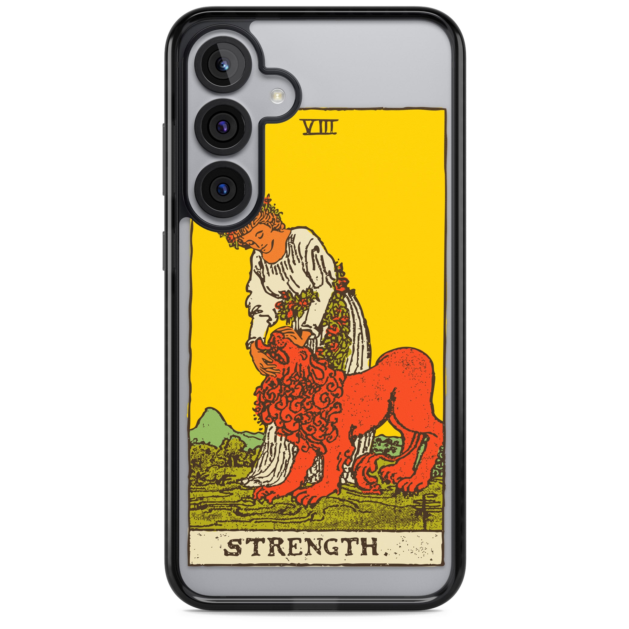 Personalised Strength Tarot Card (Color)