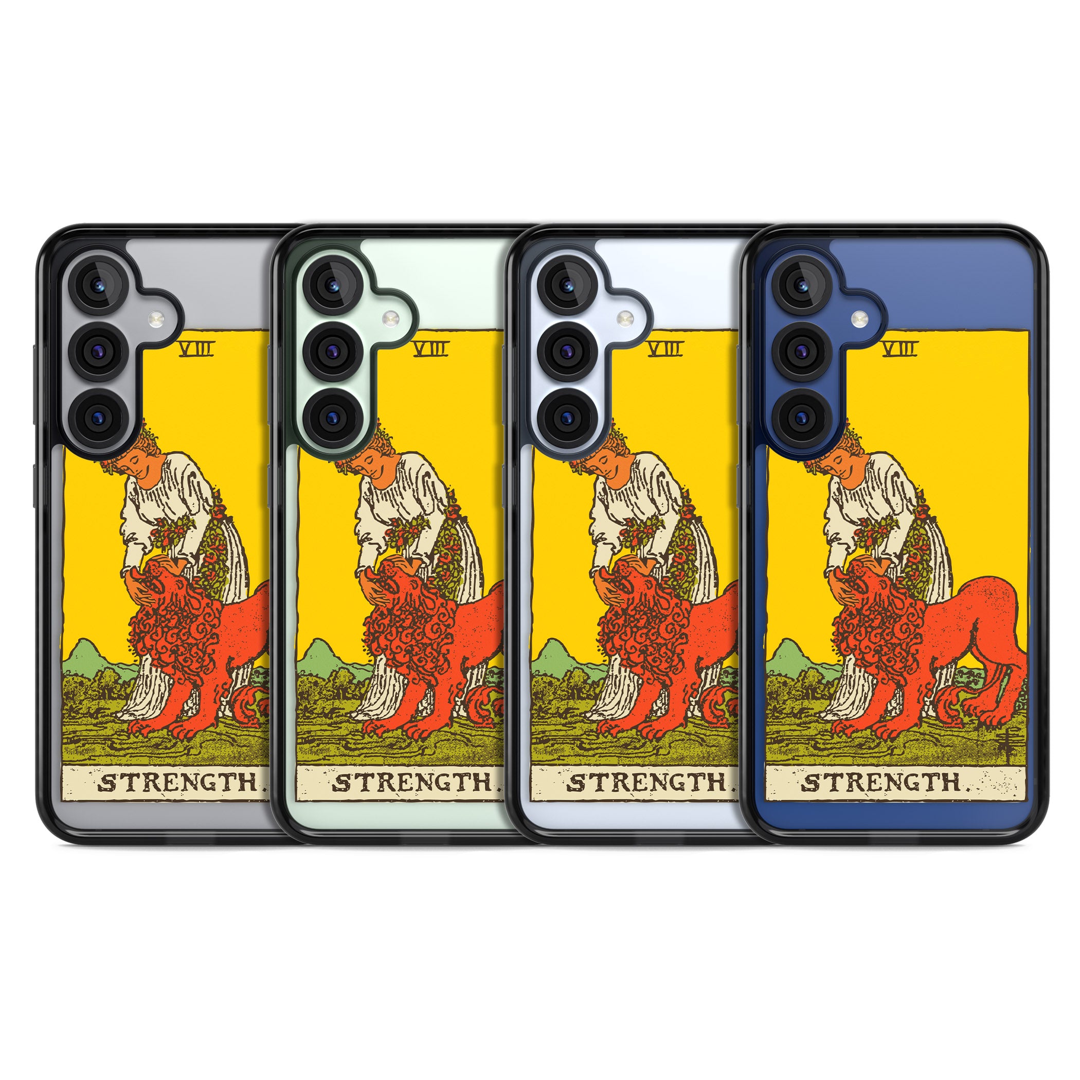 Personalised Strength Tarot Card (Color)