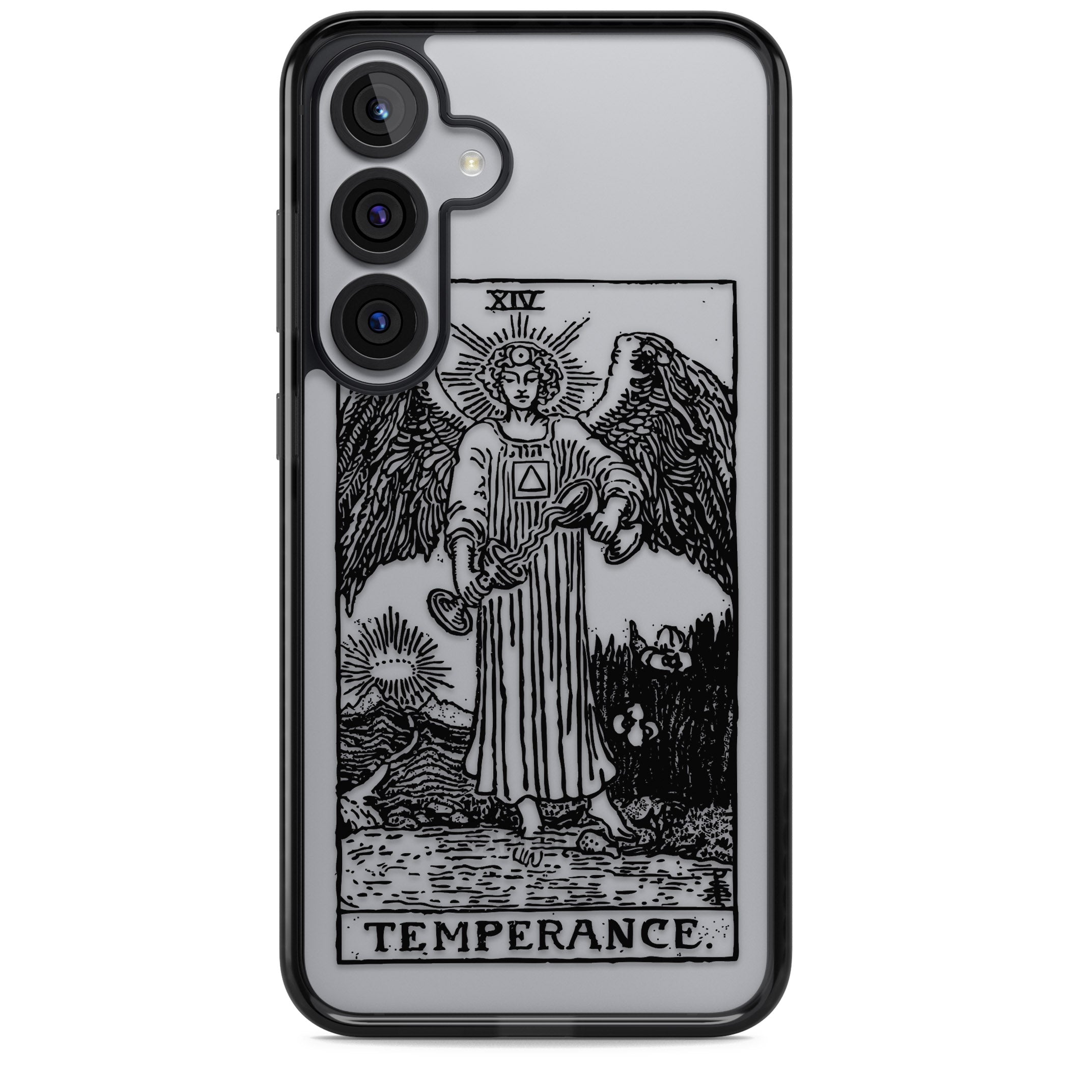 Personalised Temperance Tarot Card (Clear)