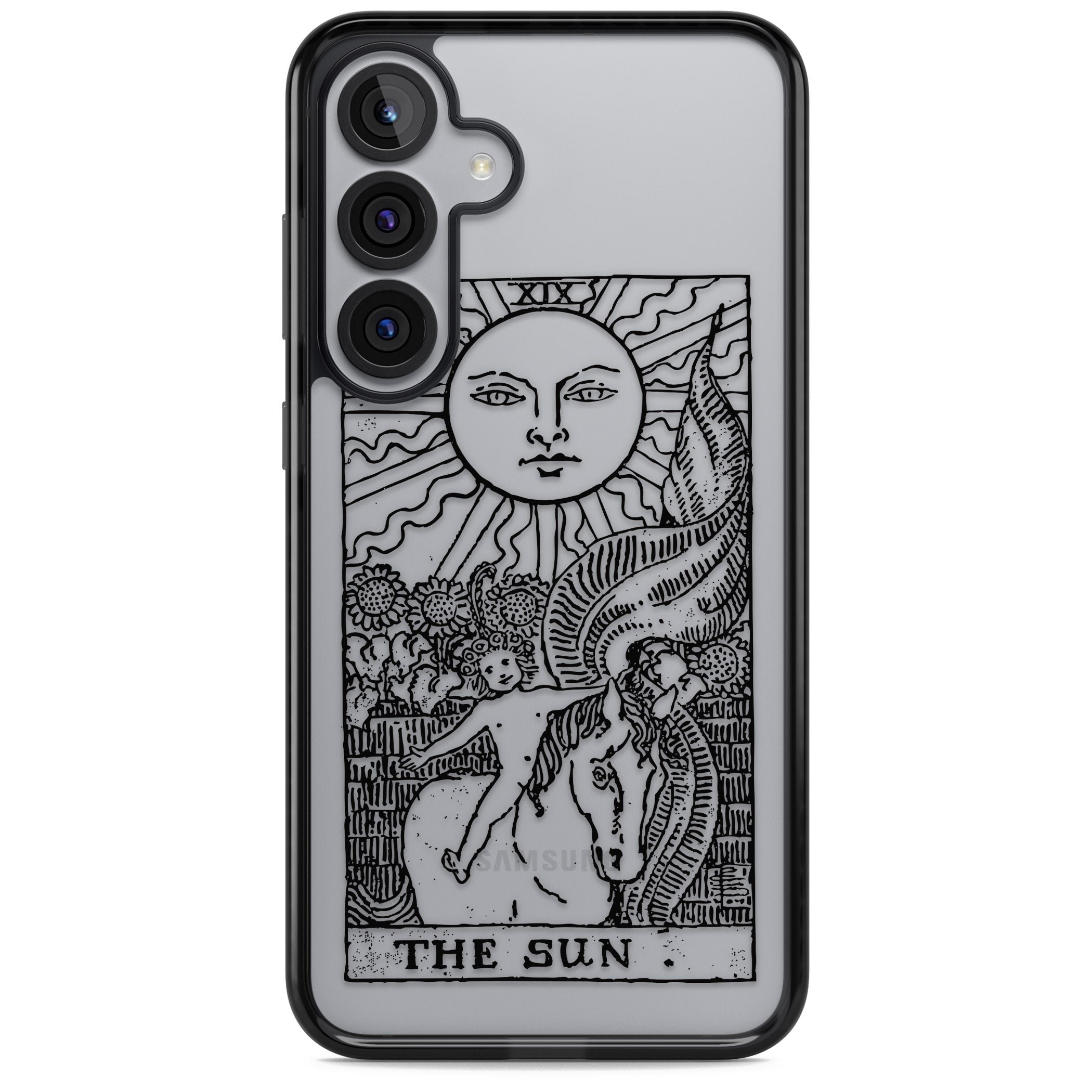 Personalised The Sun Tarot Card (Clear)