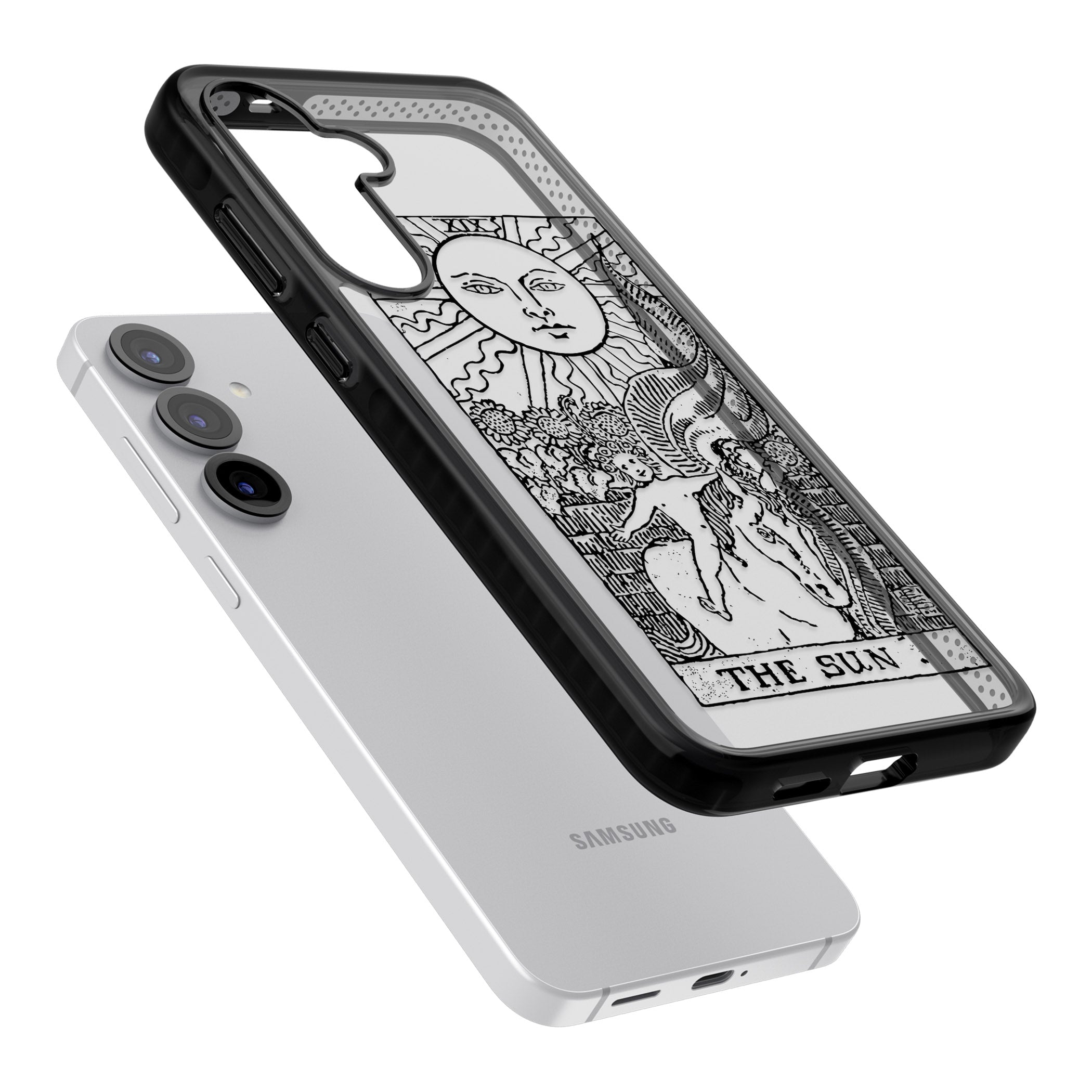 Personalised The Sun Tarot Card (Clear)