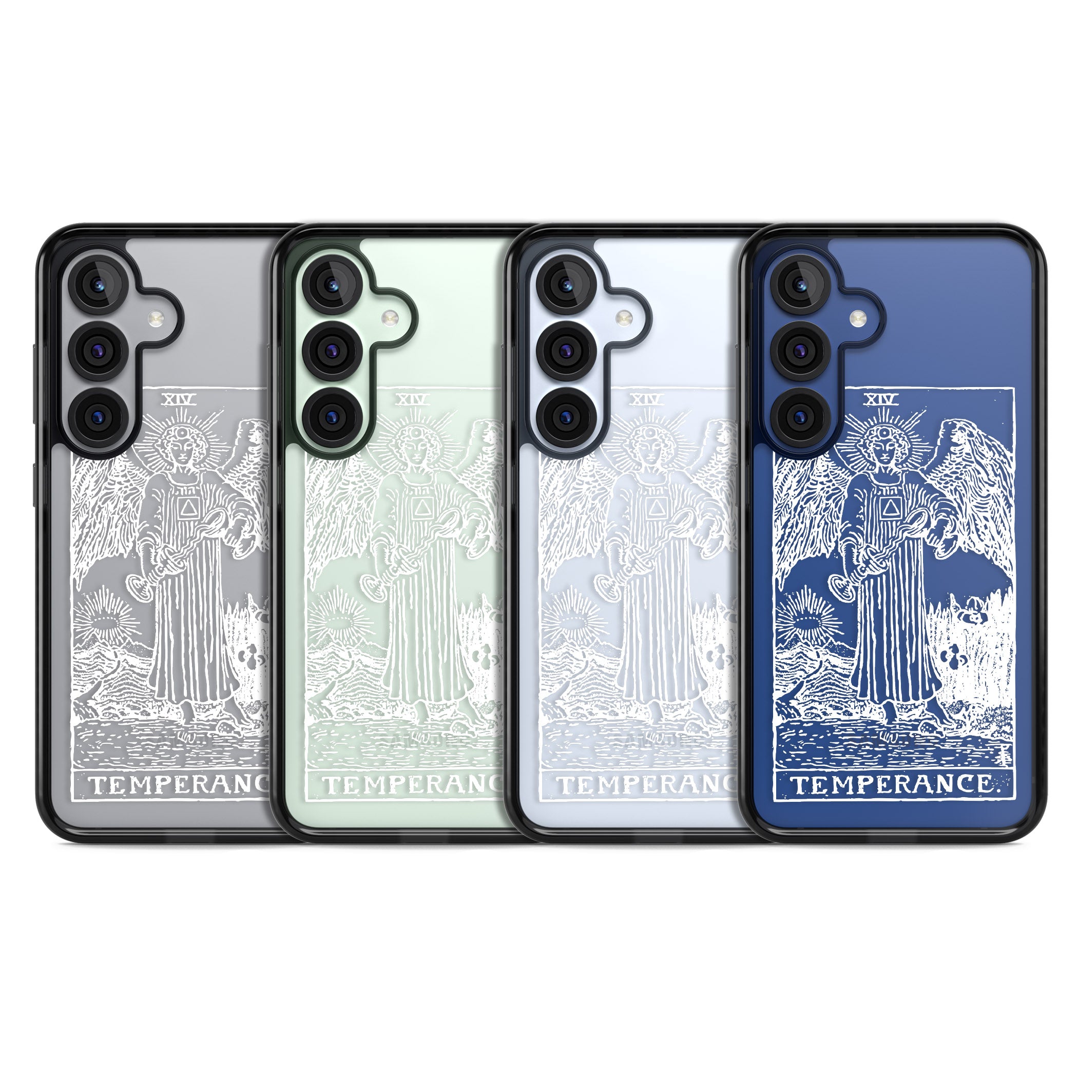 Personalised Temperance Tarot Card (White)