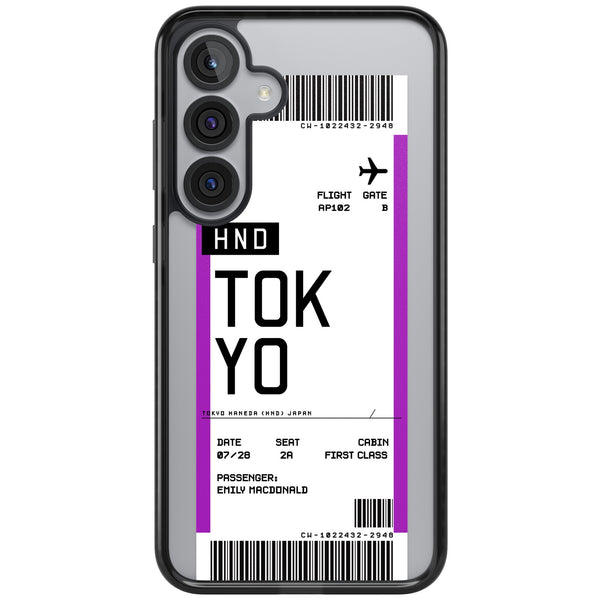 Personalised Tokyo Boarding Pass