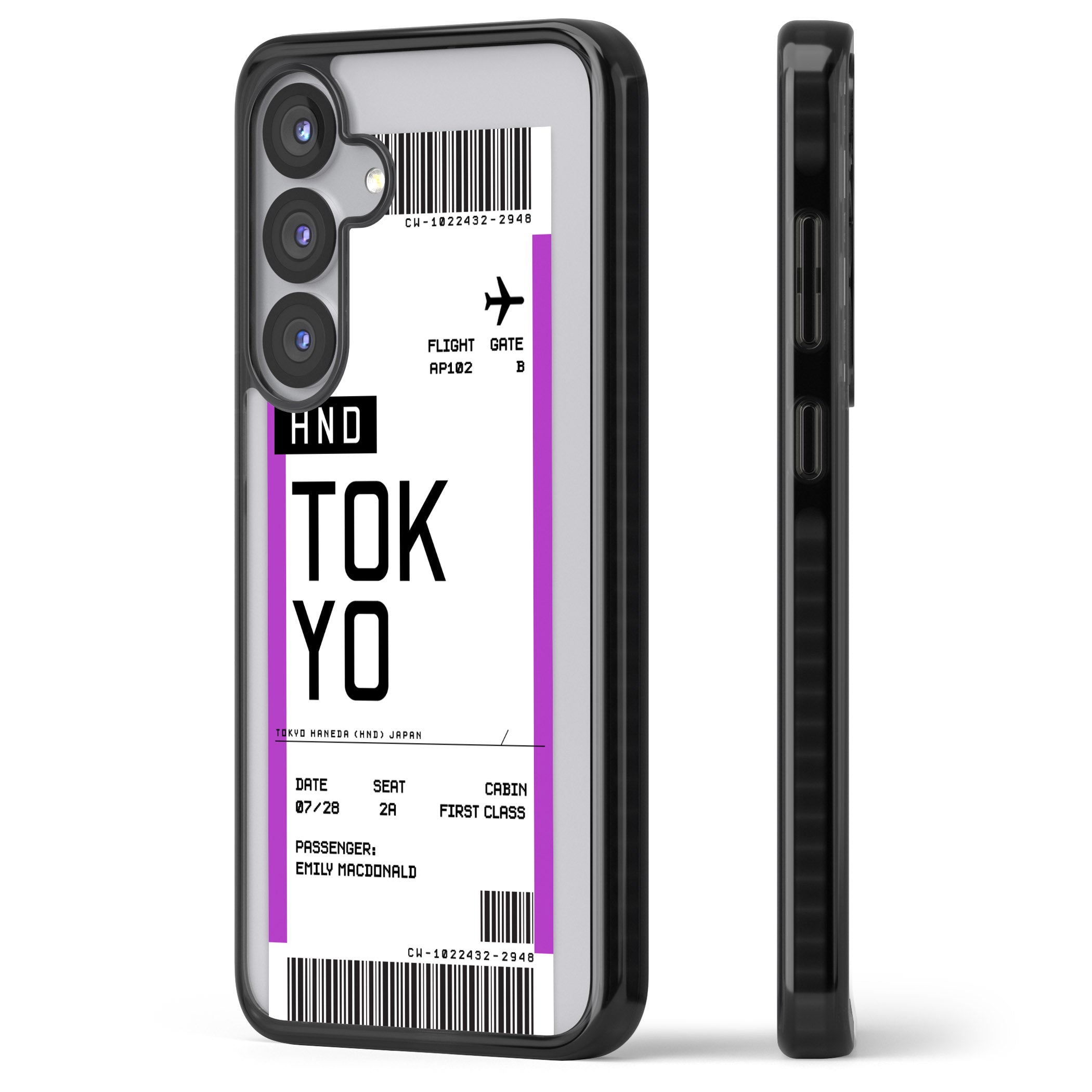 Personalised Tokyo Boarding Pass
