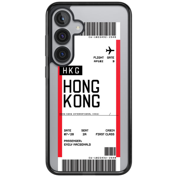 Personalised Hong Kong Boarding Pass