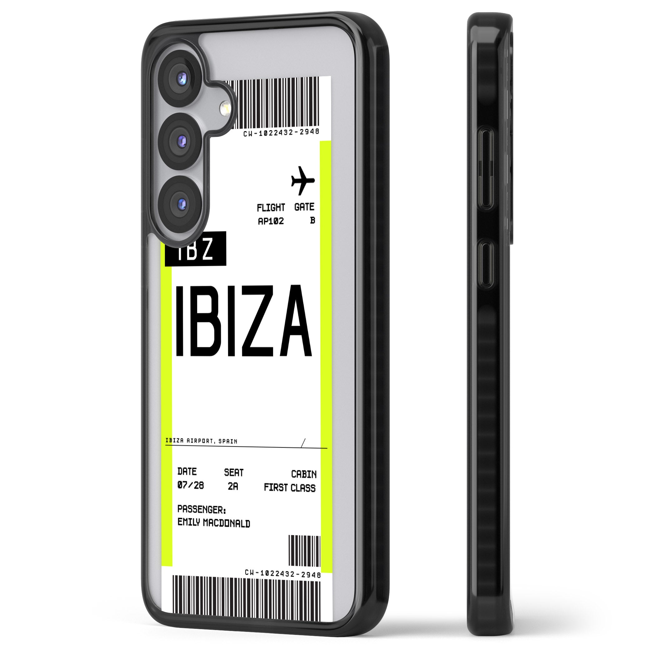 Personalised Ibiza Boarding Pass