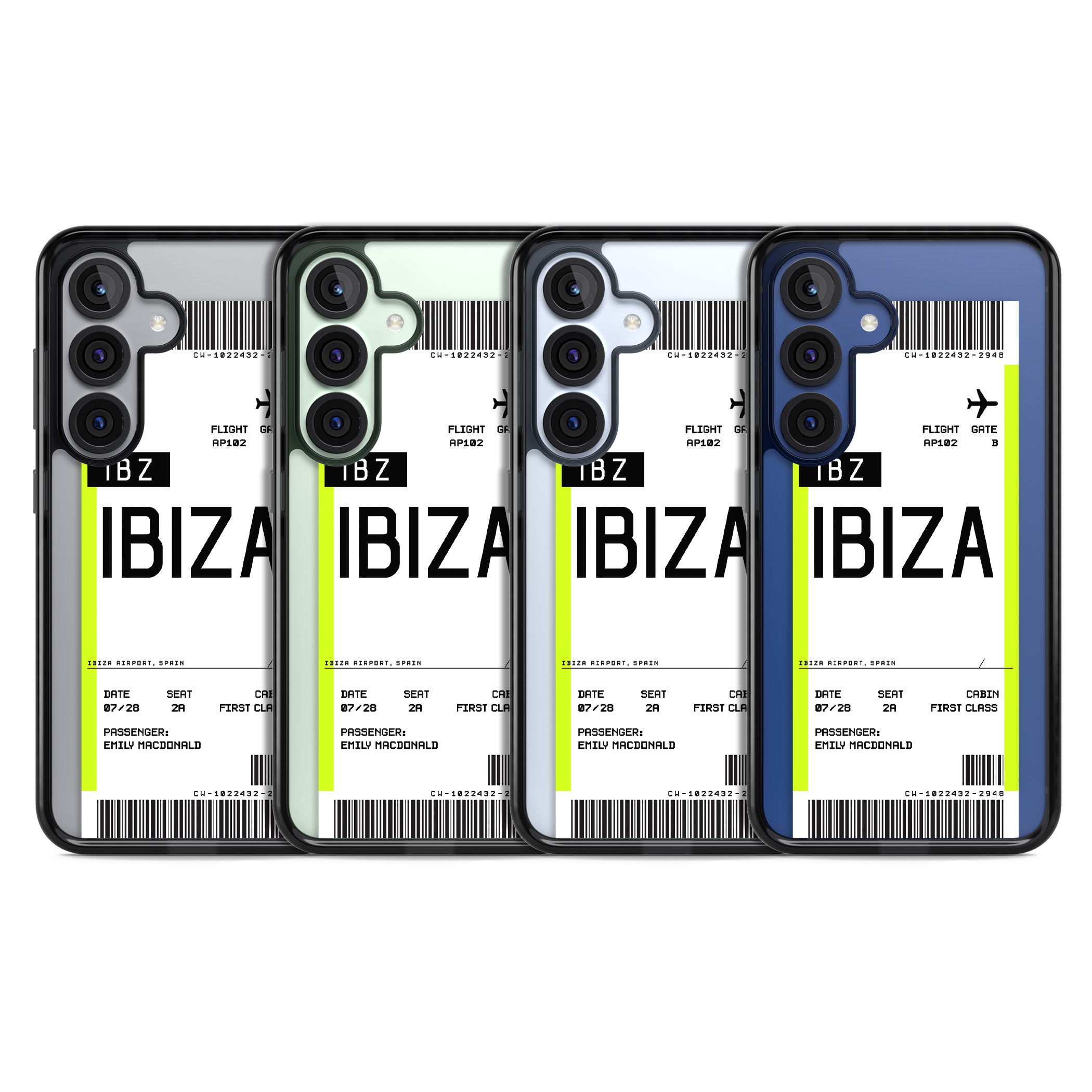 Personalised Ibiza Boarding Pass