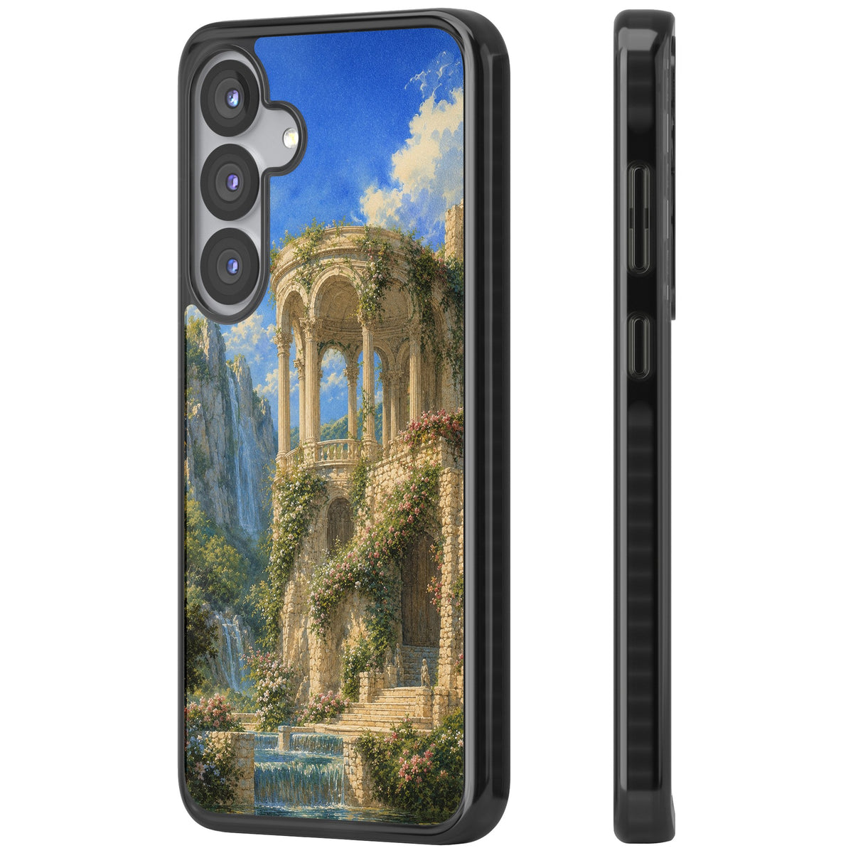 Palace Pavilion Samsung S25 / Samsung S25 Plus / Samsung S26 / Samsung S26 Plus Impact Black Phone Case side