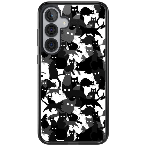 Black & White Cat Camouflage