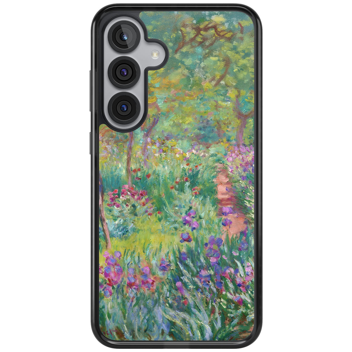 Garden in Giverny Samsung S25 Plus / Samsung S26 / Samsung S26 Plus Impact Black Phone Case front