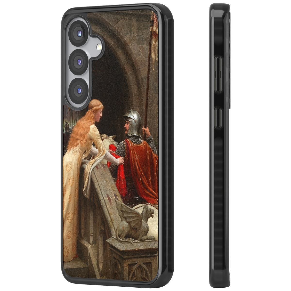 God Speed Samsung S25 / Samsung S25 Plus / Samsung S26 / Samsung S26 Plus Impact Black Phone Case side