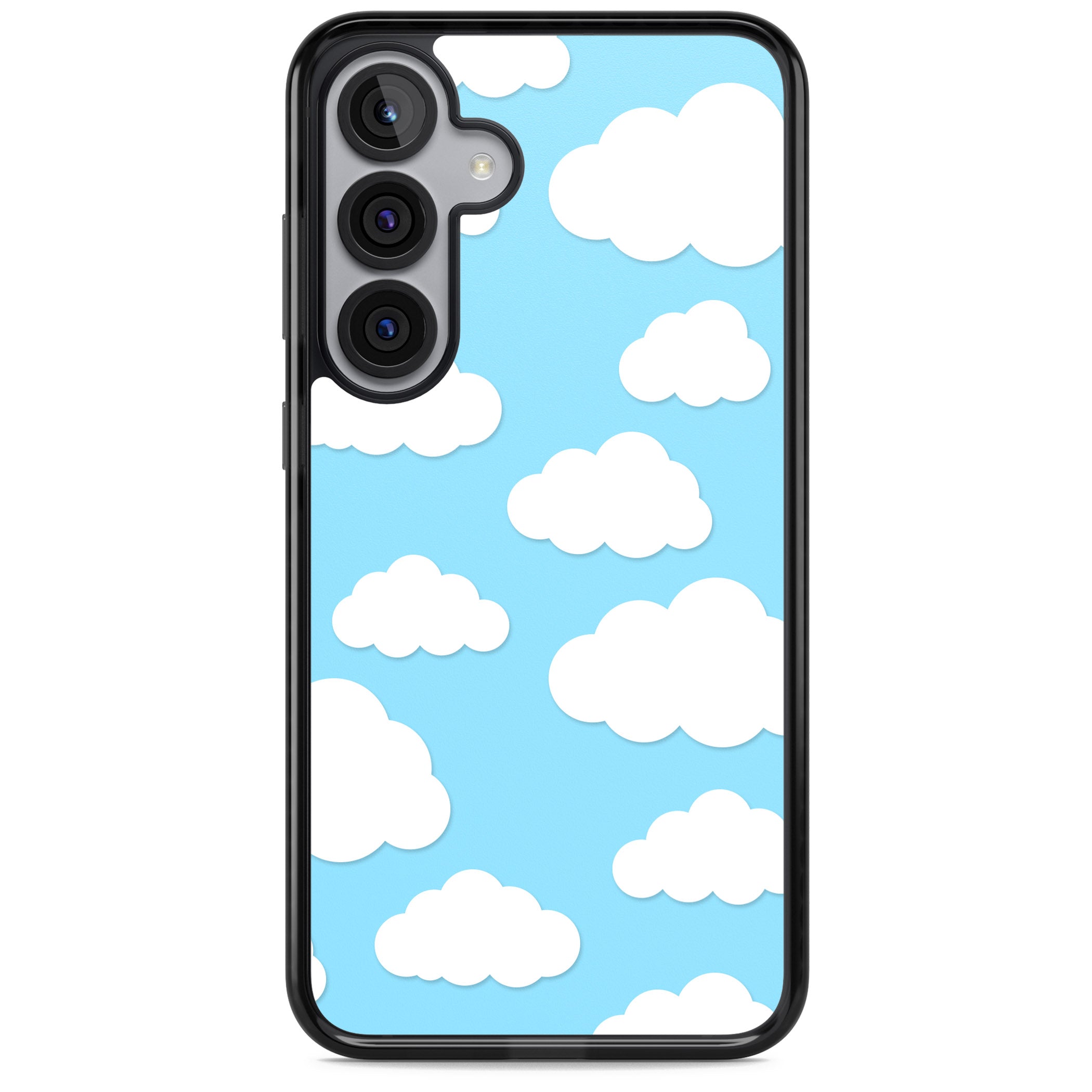 Blue Sky & Clouds Pattern